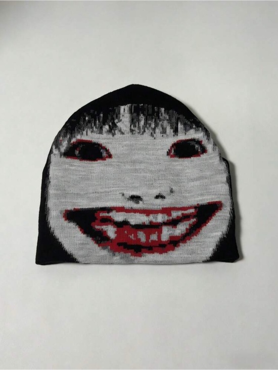 Accessories - Yoshi Kamura Alt Demon Horror Ghost Zombie Knit Beanie